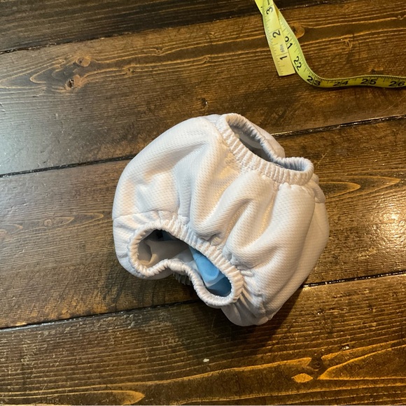 i play. Blue and White Striped Swim Trunks - Picture 4 of 9